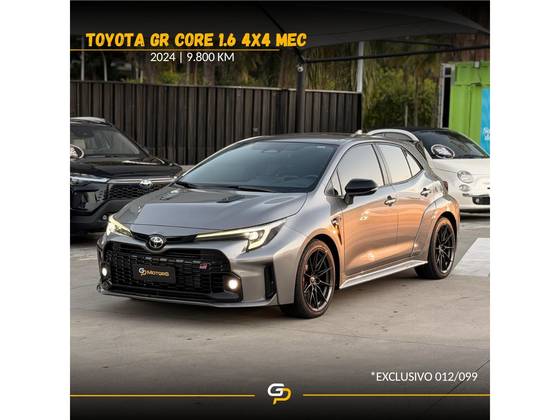 TOYOTA GR COROLLA 1.6 TURBO GASOLINA CORE GR-FOUR MANUAL